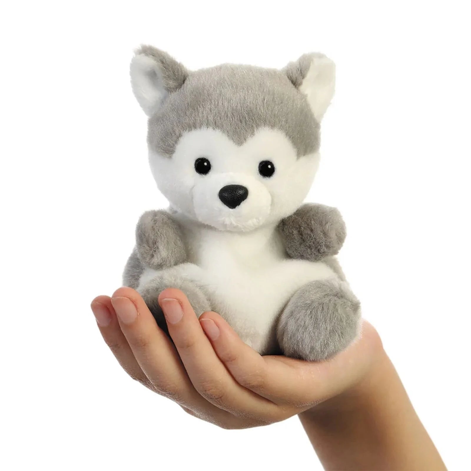 Palm Pals Busky Husky Soft Toy 12cm - ebebek - Black Friday