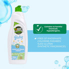 Just Green Organic Baby Bottle & Nipple Cleaner 750ml - ebebek - Black Friday