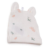 Baby Girl Hat Animal Print - Ecru Printed Ecru Printed - ebebek