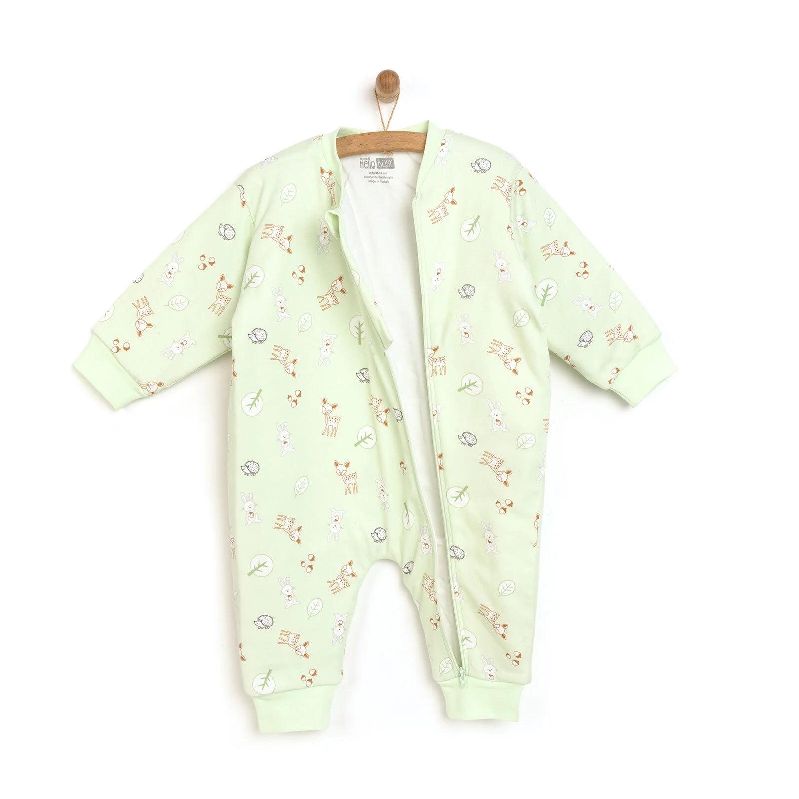 HelloBaby Sleepsuit - Light Green - ebebek - Black Friday