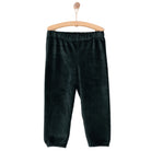 HelloBaby Basic Boy Velvet Joggers - Dark Green - ebebek - Black Friday