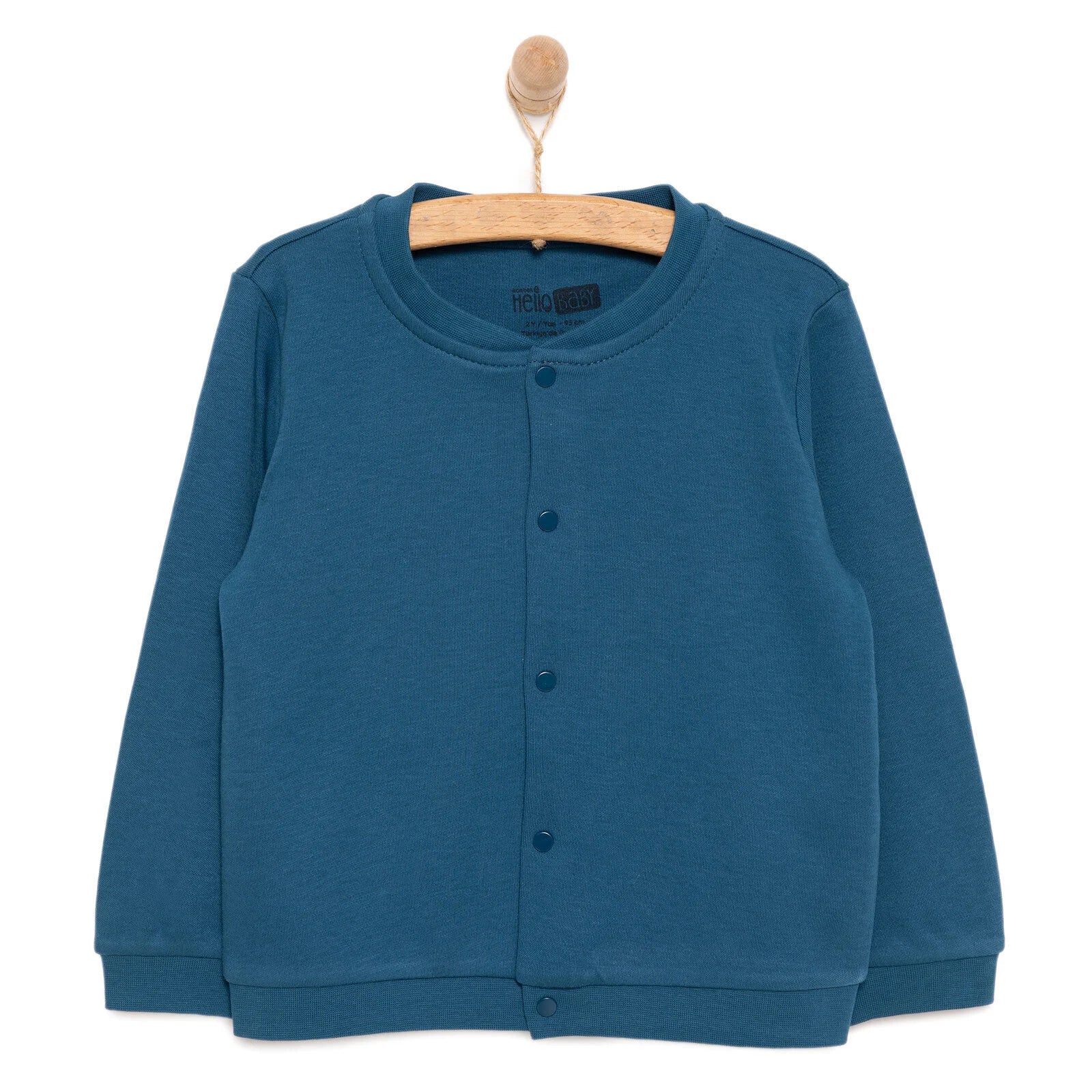 HelloBaby Basic Boy Cardigan - Dark Blue - ebebek - Black Friday