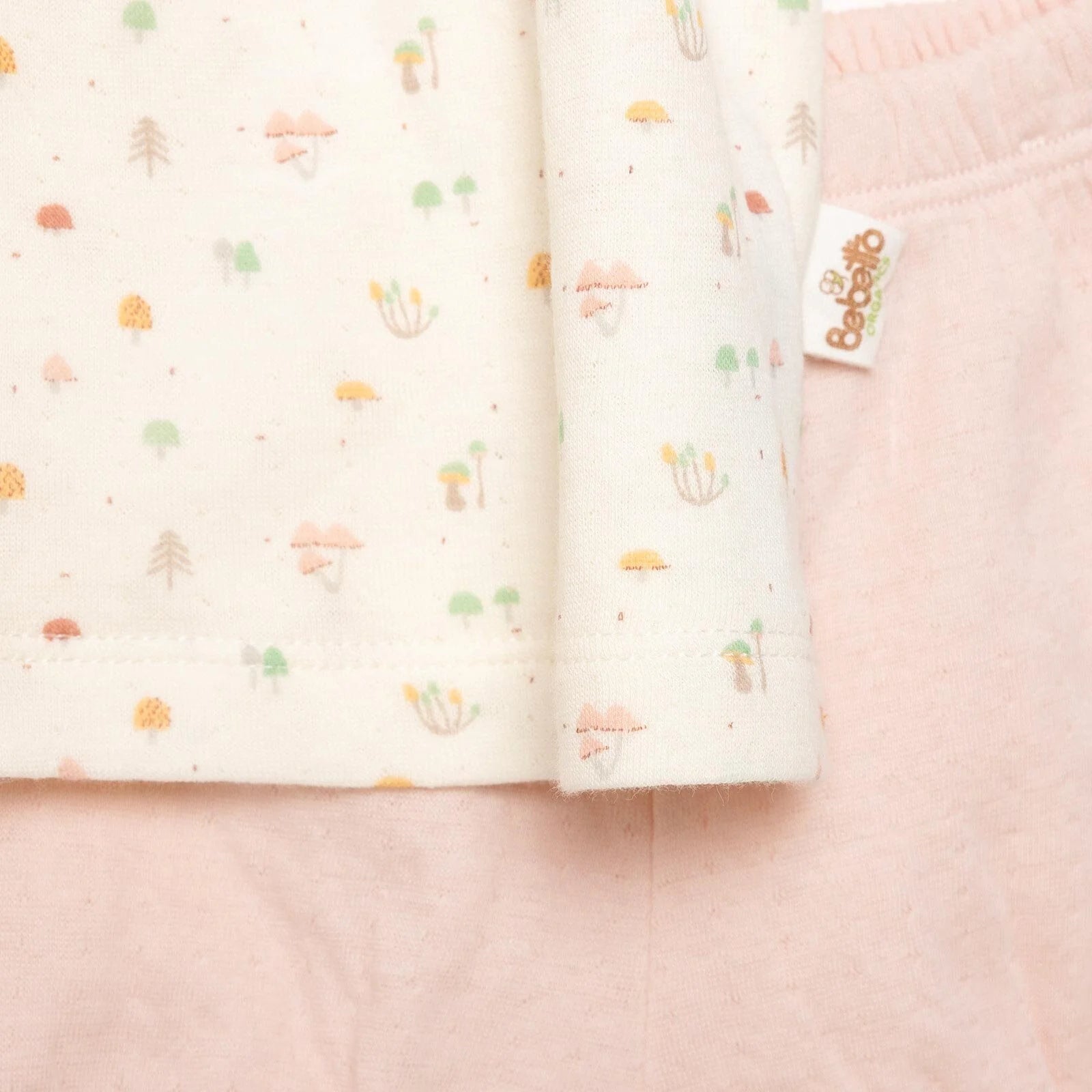 Bebetto Newborn Aloha Tshirt - Short - Light Rose - ebebek - Black Friday