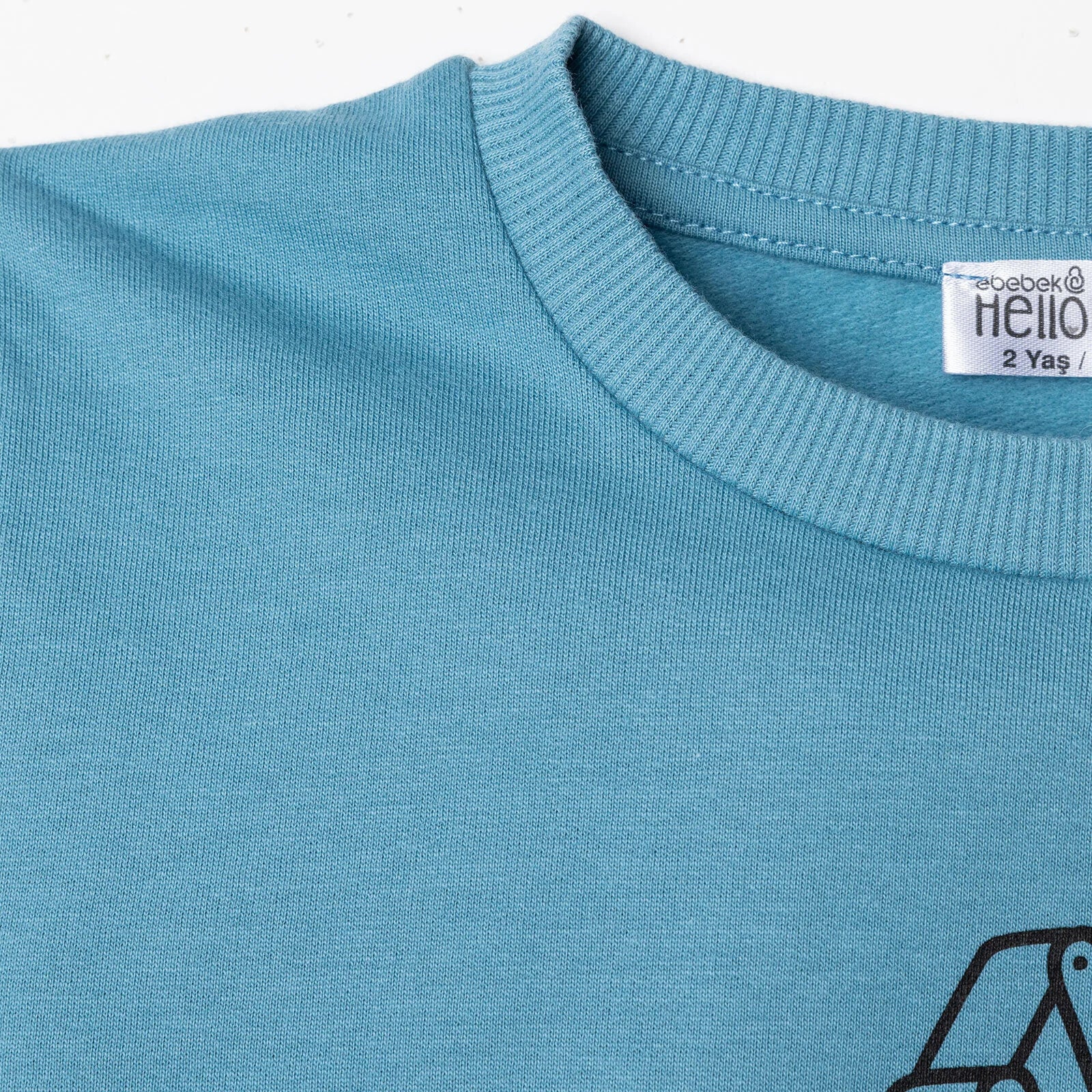 HelloBaby Baby Boy Sweatshirt - Dark Blue - ebebek - Black Friday