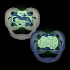 Dr. Brown's Advantage Glow in the Dark Soother 0 - 6 months Assorted - Blue - Dr. Brown's - ebebek