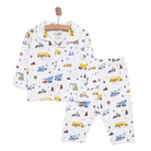 HelloBaby Boy Long Sleeve Pyjamas Set - White - ebebek - Black Friday