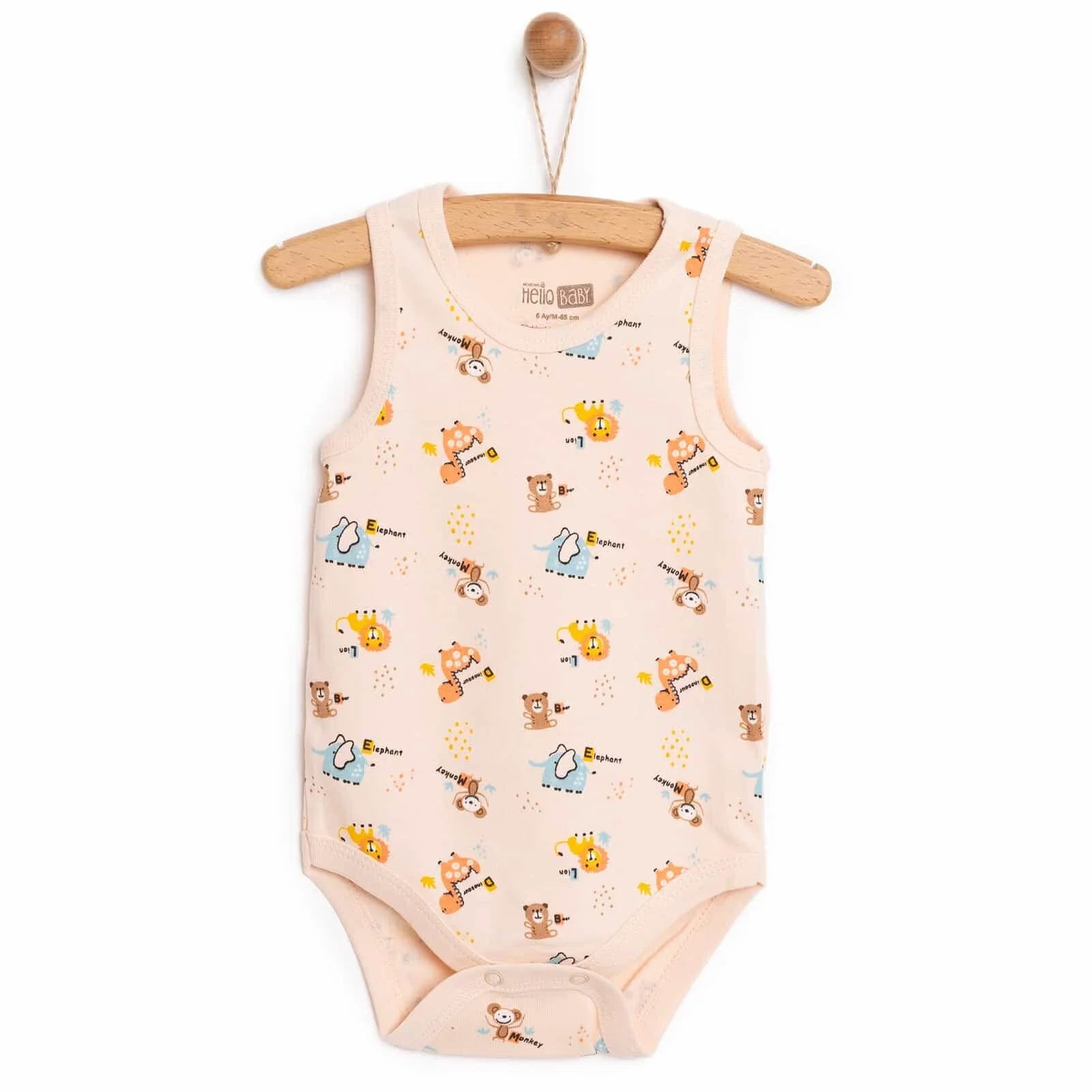 HelloBaby Unisex Bodysuit Athlete  - Beige - ebebek - Black Friday