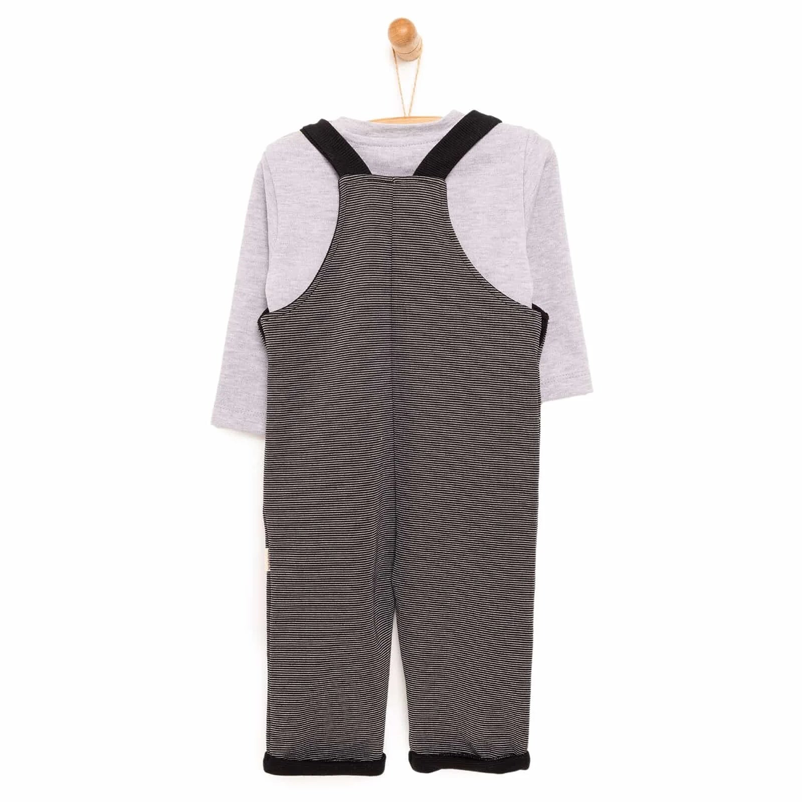 Bebbek Baby Boy T-shirt - Dungaree - Light Grey - ebebek - Black Friday