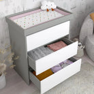 Shefa Kids 880 Baby Changing Unit - Grey/White - ebebek - Black Friday