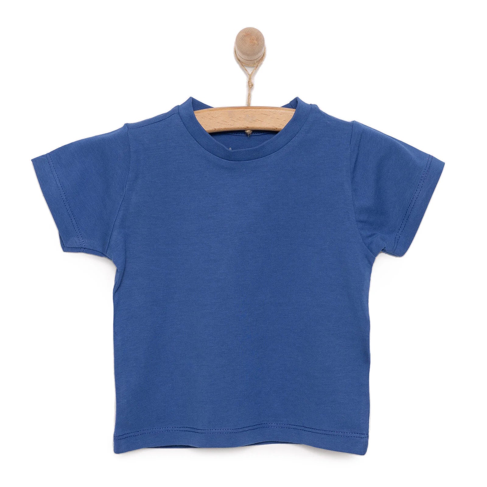 HelloBaby Baby Boy Basic Tshirt - Sax Blue - ebebek - Black Friday