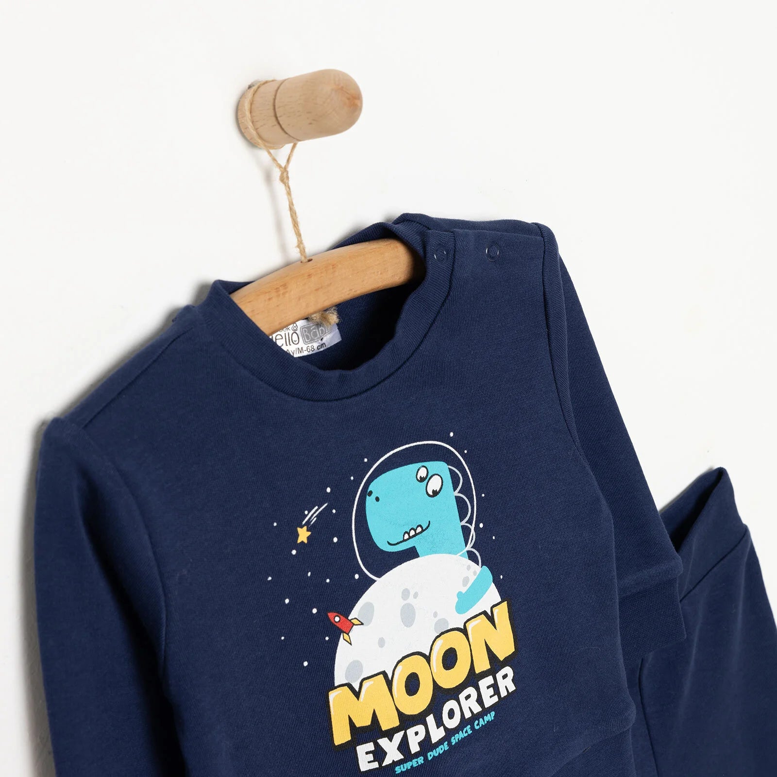 HelloBaby Baby Boy Joggers - Navy Blue - ebebek - Black Friday