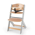 Outlet - Kinderkraft Enock Wooden Highchair - Wooden Grey - ebebek - Black Friday