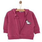 HelloBaby Newborn Girl Cardigan - Damson - ebebek - Black Friday