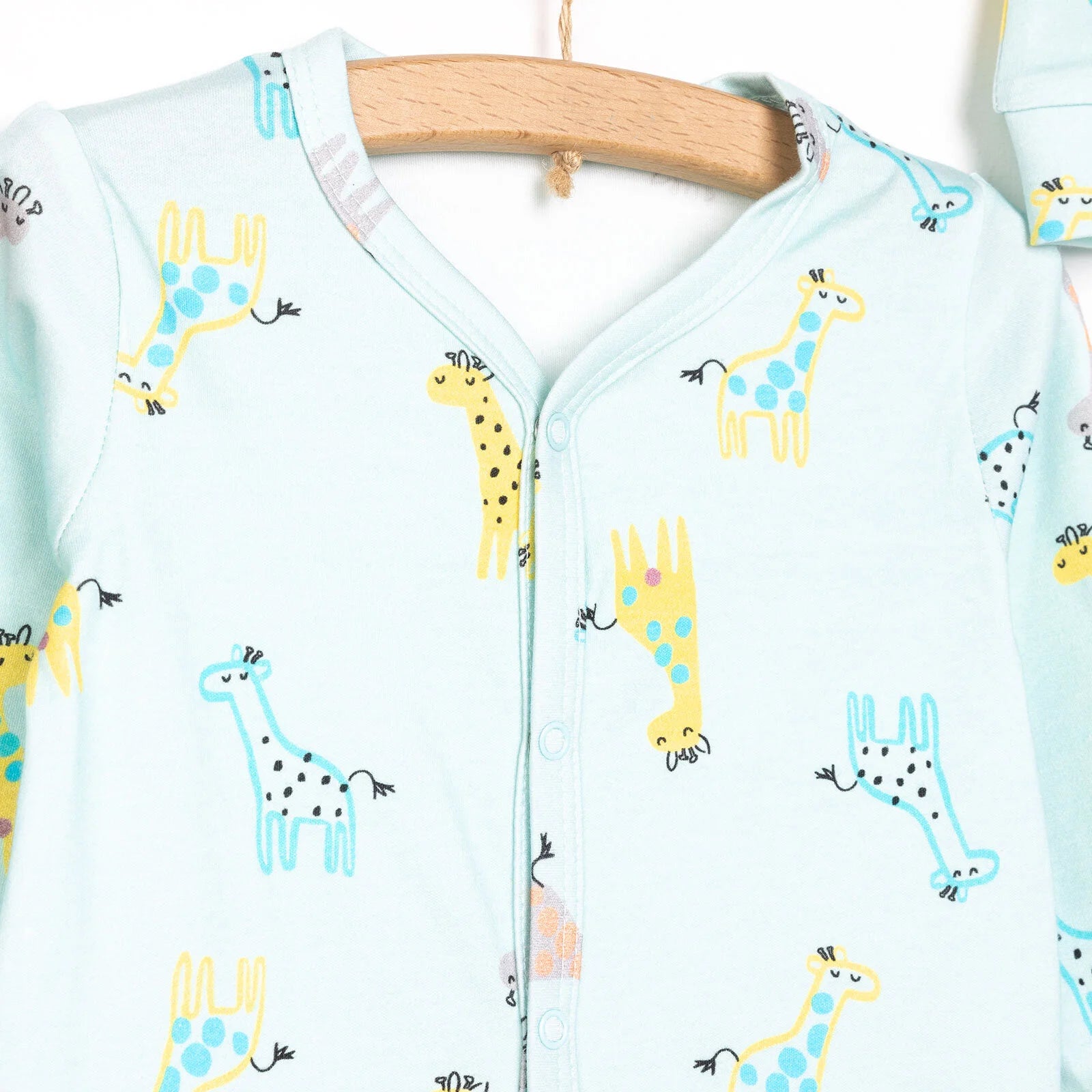 HelloBaby Newborn Girl Jumpsuit - Hat - Green - ebebek - Black Friday