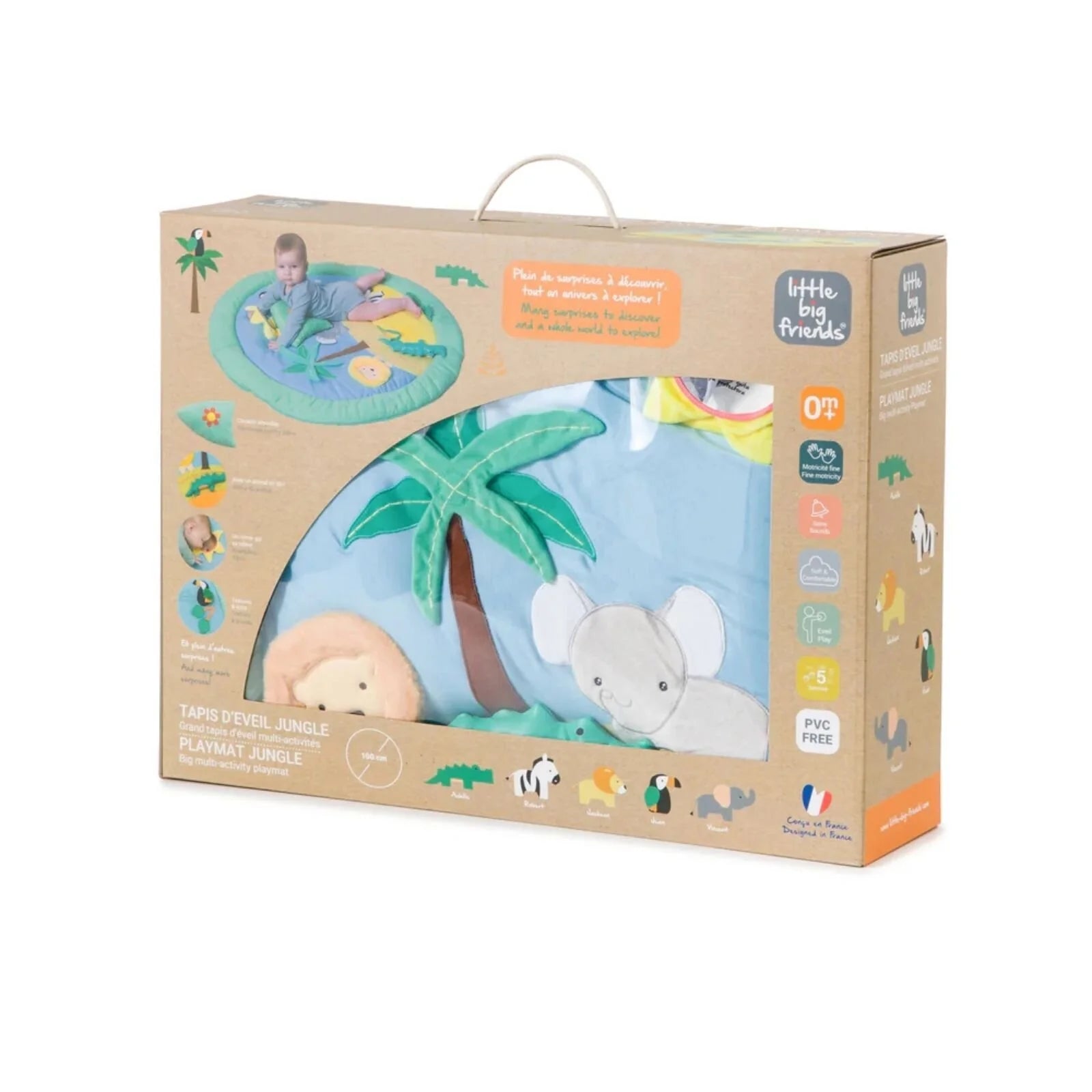 Little Big Friends Activity Playmat - Jungle - ebebek - Black Friday