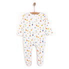 HelloBaby Newborn Baby Boy Footed Jumpsuit - Ecru - ebebek - Black Friday