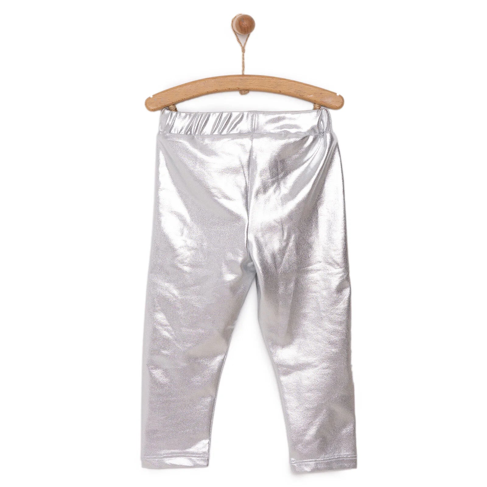 HelloBaby Metallic Girl Leggings - Silver - ebebek - Black Friday