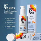 P20 Kids SPF 50+ Sun Cream 100ml - ebebek - Black Friday