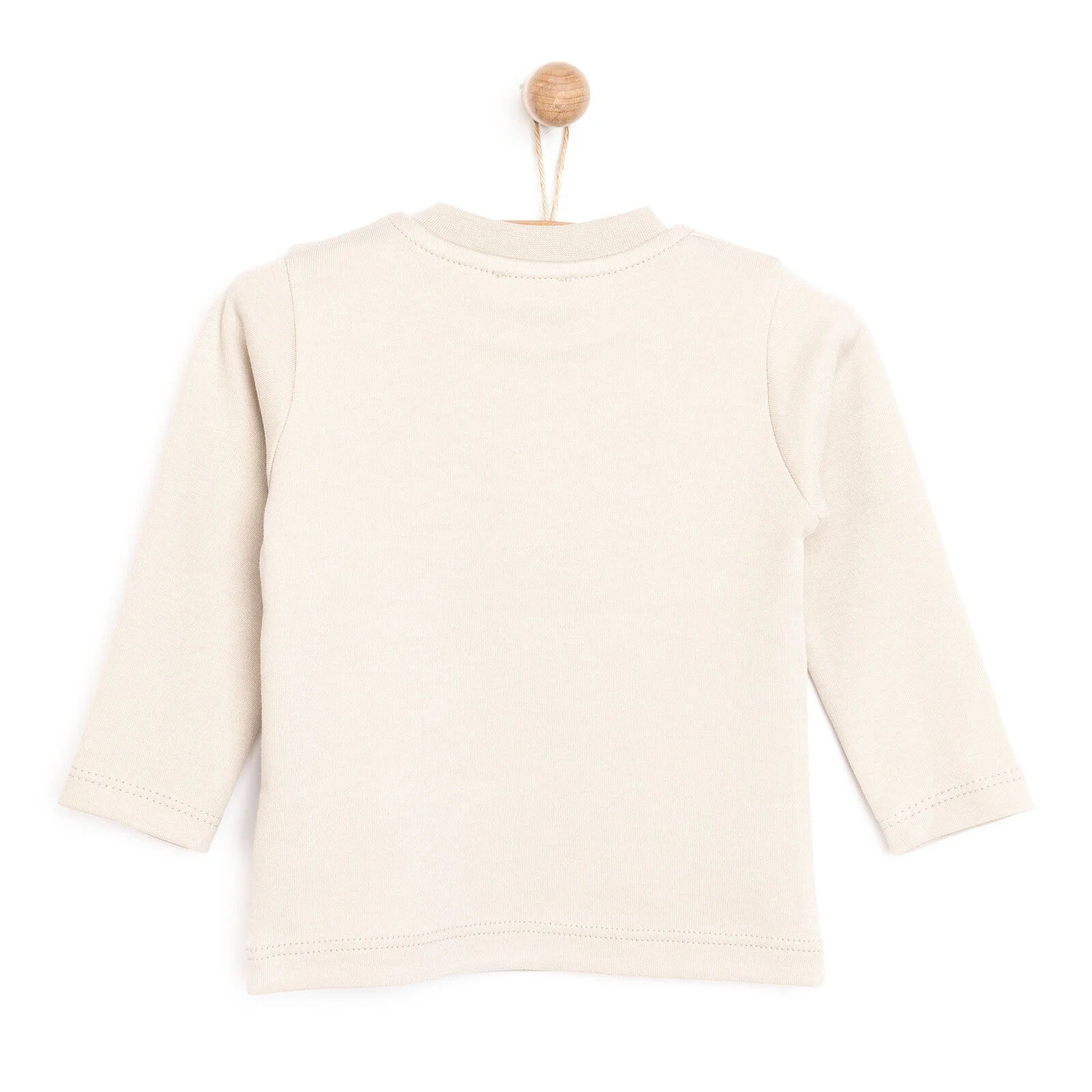 HelloBaby Basic Interlock Long Sleeve T-Shirt - Mink - ebebek - Black Friday