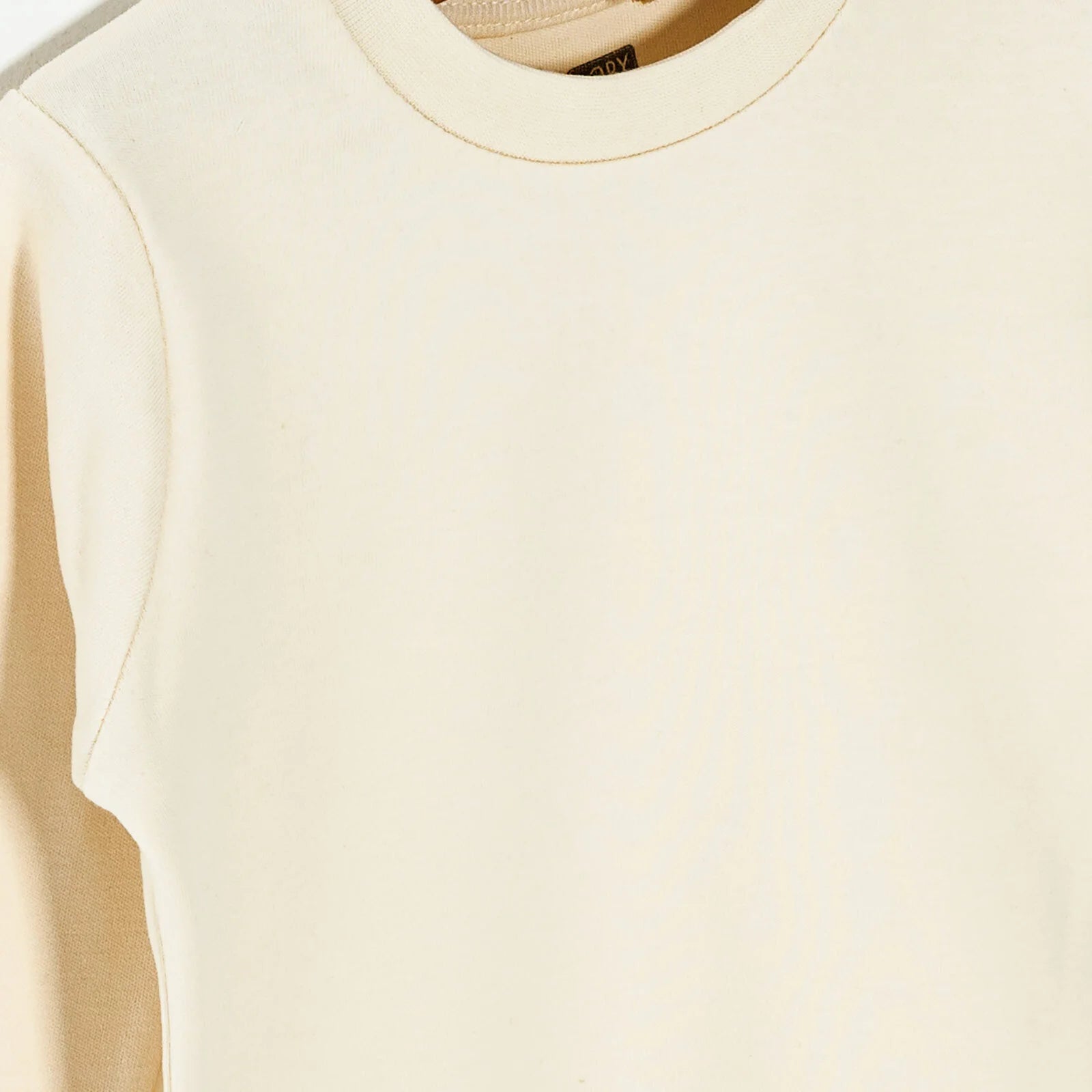 HelloBaby Basic Unisex Long Sleeve T-shirt - White - Ecru - ebebek - Black Friday