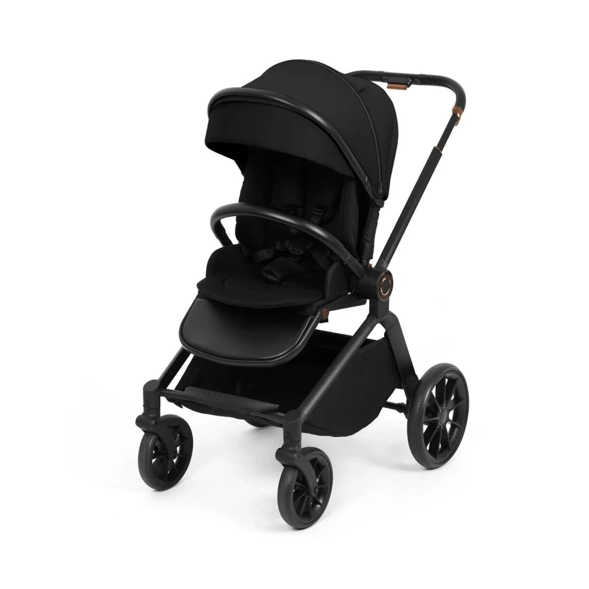 Ickle Bubba Altima Pram 9 pcs - Black Black - ebebek
