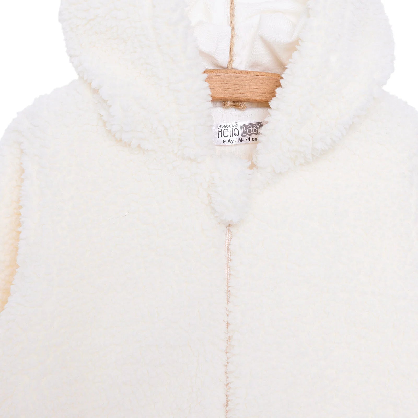 HelloBaby Newborn Unisex Baby Jumpsuit - Ecru - ebebek - Black Friday