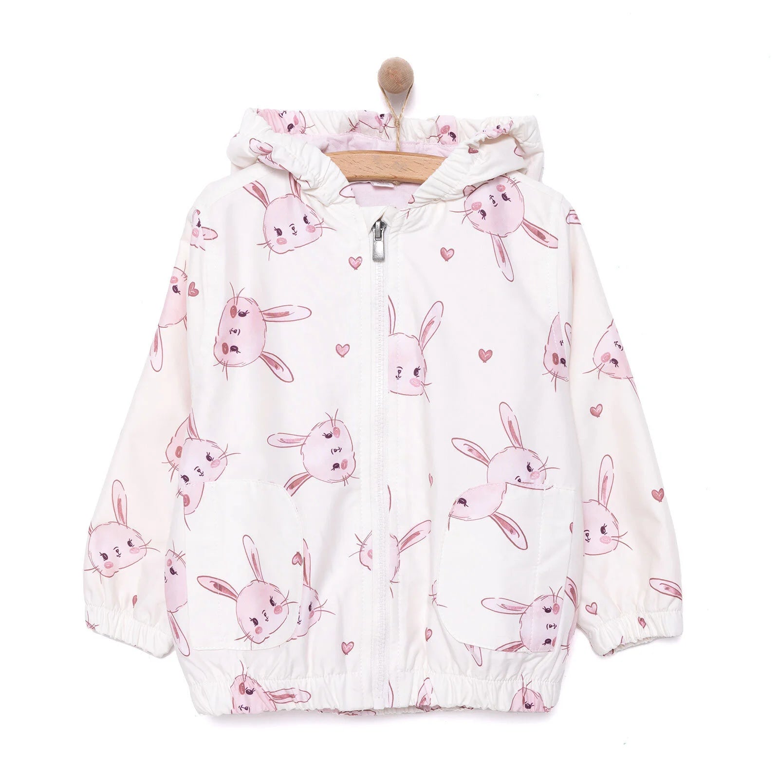 Midimod Girl Raincoat - Ecru - ebebek - Black Friday