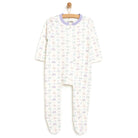 HelloBaby Newborn Butterfly Pattern Zipp - Ecru - ebebek - Black Friday