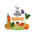 Piccolo Organic Spring Vegetable & Chicken Casserole 7+ months 130g - ebebek - Black Friday
