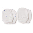 Baby Boy Mittens / Gloves Star Print - Ecru Printed Ecru Printed - ebebek