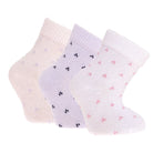 HelloBaby Baby Girl Pack of 3 Socks - Purple - ebebek - Black Friday