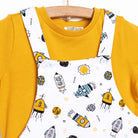 HelloBaby Basic Boy Overall Short - Mustard - ebebek - Black Friday