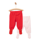 HelloBaby 2 - Pack Joggers with socks - Red - ebebek - Black Friday