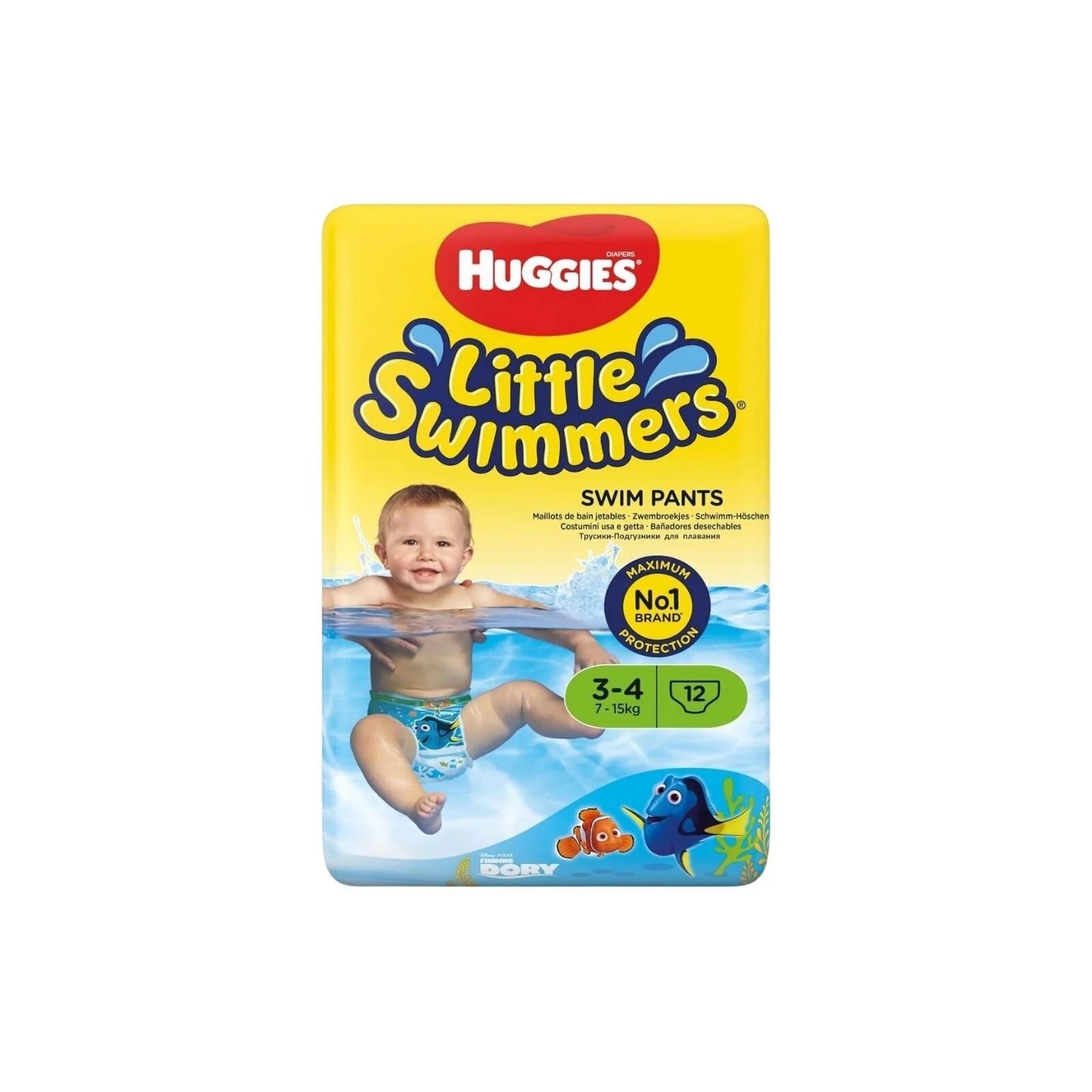 Huggies Little Swimmers Baby Size 3 - 4 Swim Pants - 12 nappies - ebebek - Black Friday