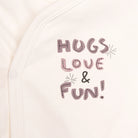 HelloBaby Sleeve Bodysuit - Footed Bottom - Ecru - ebebek - Black Friday