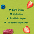 Organix Summer Fruits Rice Cake Clouds 7+ months 40g - ebebek - Black Friday