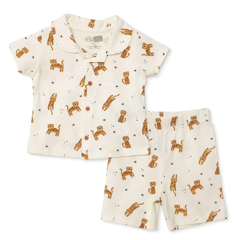 Long Sleeve Pyjamas Set Light