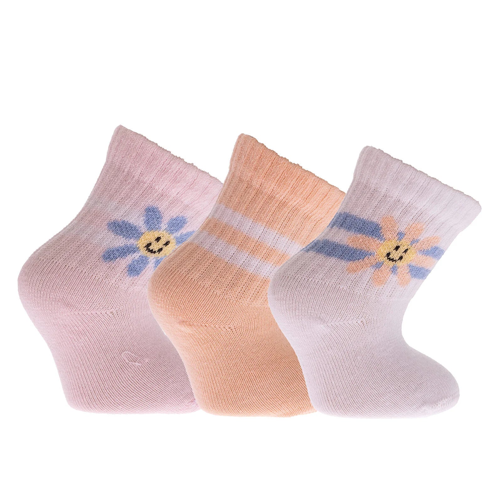 HelloBaby Baby Girl Pack of 3 Socks - Orange - ebebek - Black Friday