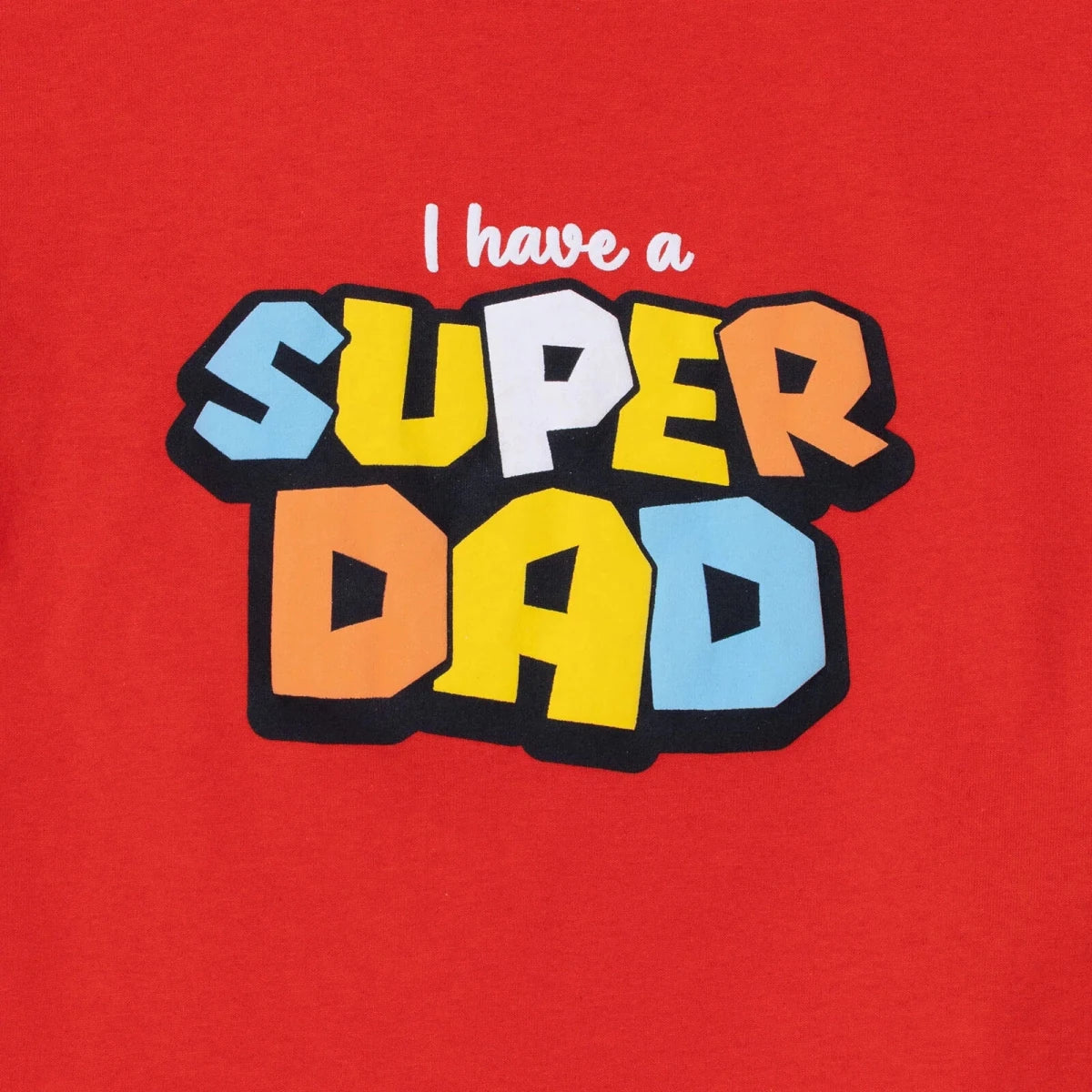 HelloBaby Boys T-shirt Slogan I Love Dad Print Crew Neck Short Sleeve - Red Red - ebebek