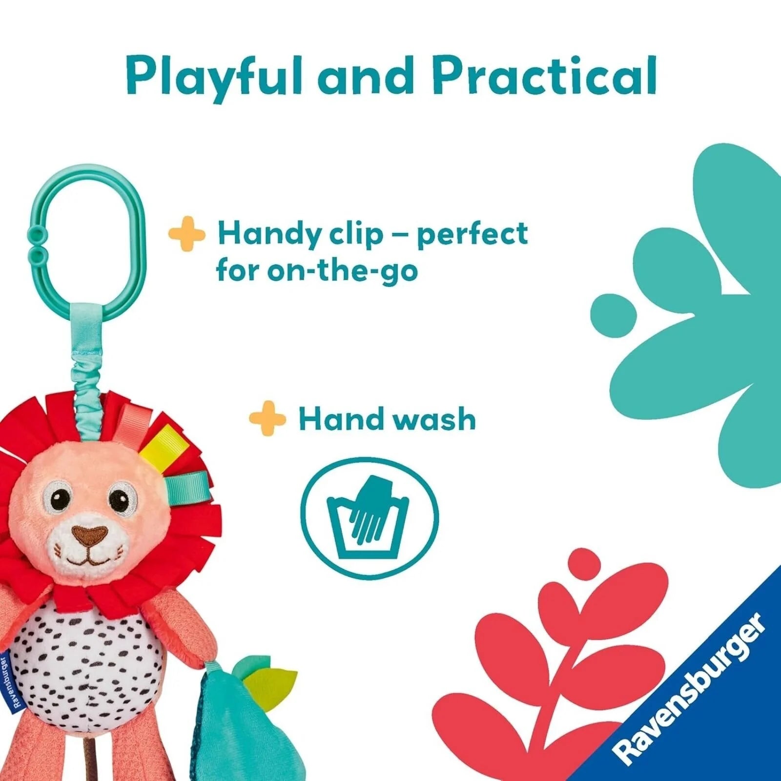 Play+ Shake & Rattle Lion - ebebek - Black Friday