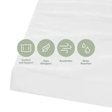 Tutti Bambini Rio Cot Bed with Cot Top Changer & Mattress - Slate/Honey Oak Slate/Honey Oak - ebebek