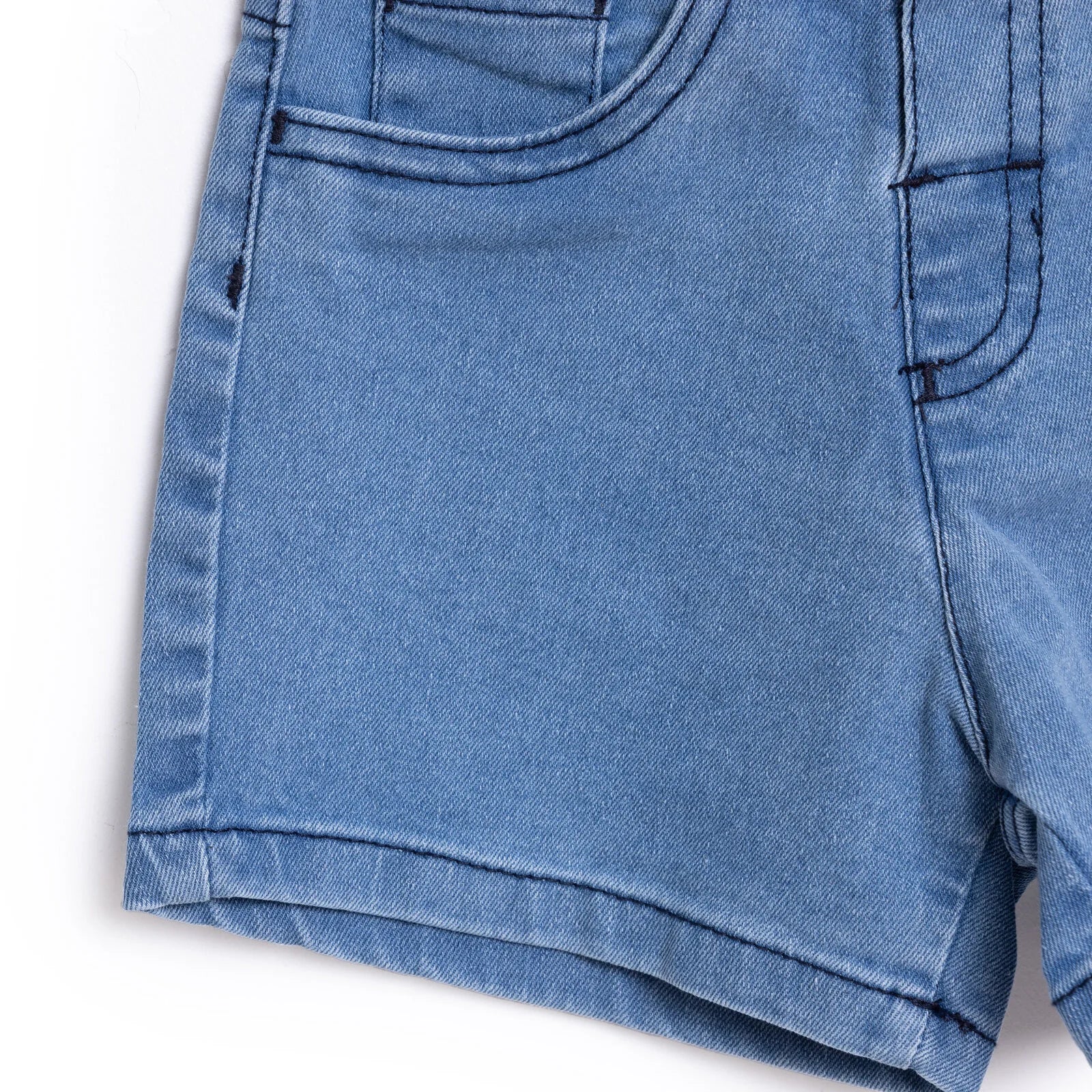 HelloBaby Unisex Baby Denim Short - Blue - ebebek - Black Friday