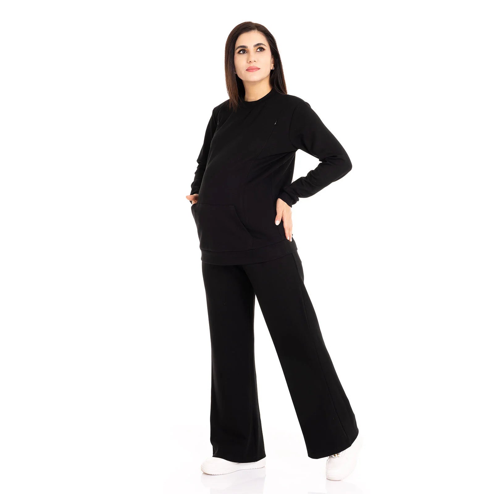 baby mom Mom Maternity Joggers - Black - ebebek - Black Friday