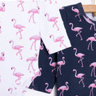 HelloBaby Girl Flamingo Printed 2 - Pack Long Sleeve Body - Navy Blue - ebebek - Black Friday