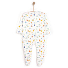 HelloBaby Newborn Baby Boy Footed Jumpsuit - Ecru - ebebek - Black Friday