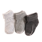 HelloBaby Baby Girl Pack of 3 Socks - Grey Melange - ebebek - Black Friday