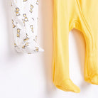HelloBaby Newborn Boy Footed Jumpsuit - Yellow - ebebek - Black Friday