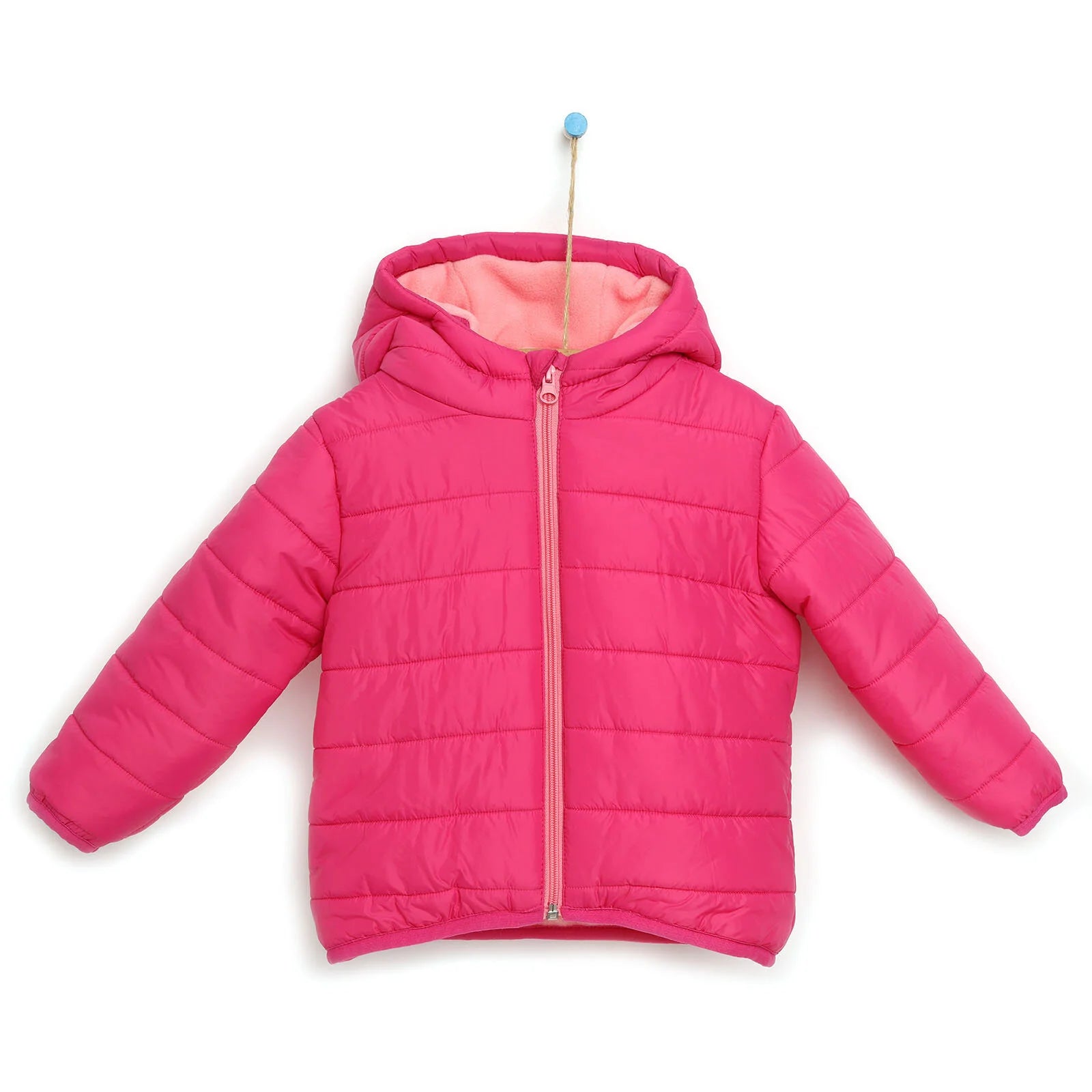HelloBaby Basic Hooded Coat - Pink - ebebek - Black Friday