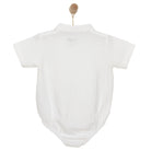 HelloBaby Baby Boy Short Sleeve Shirt Body - White - ebebek - Black Friday