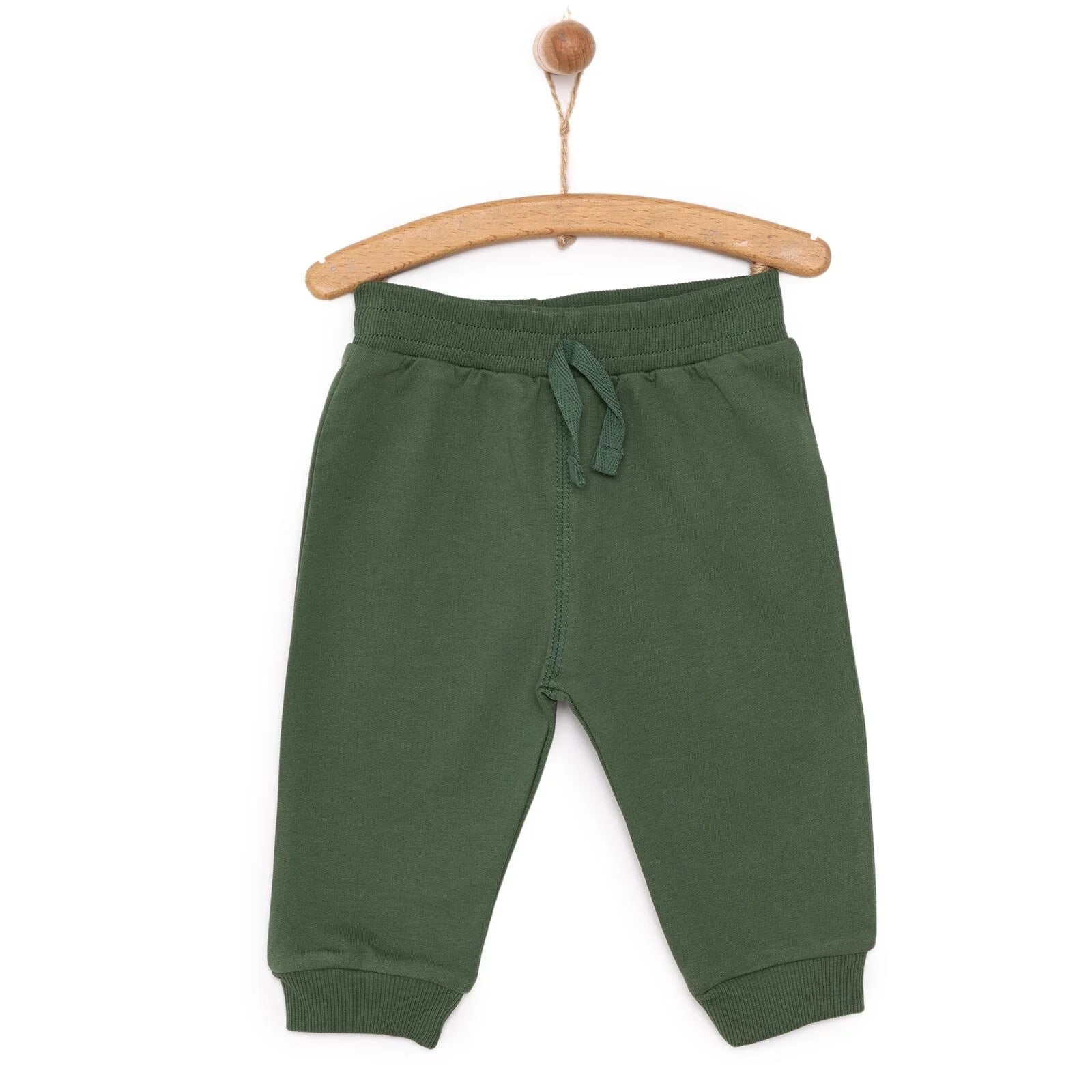 HelloBaby Basic Low Raised Joggers - Dark Green - ebebek - Black Friday
